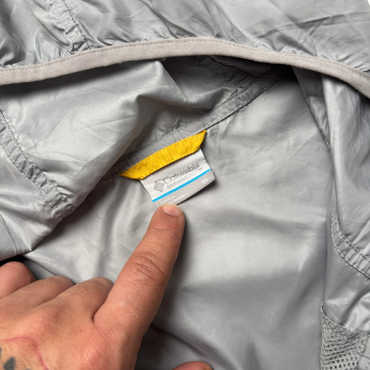 Jaqueta Columbia Impermeável GG masculino