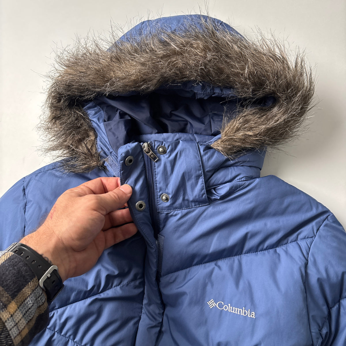Jaqueta Puffer Columbia 1X feminino