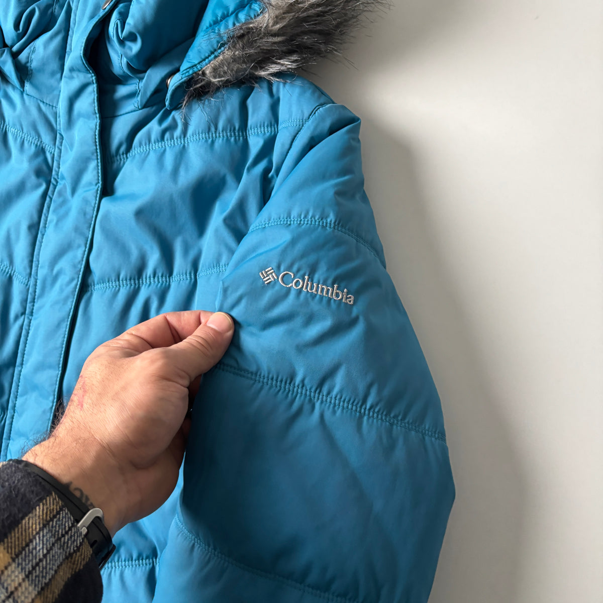 Jaqueta Puffer Columbia XL feminino