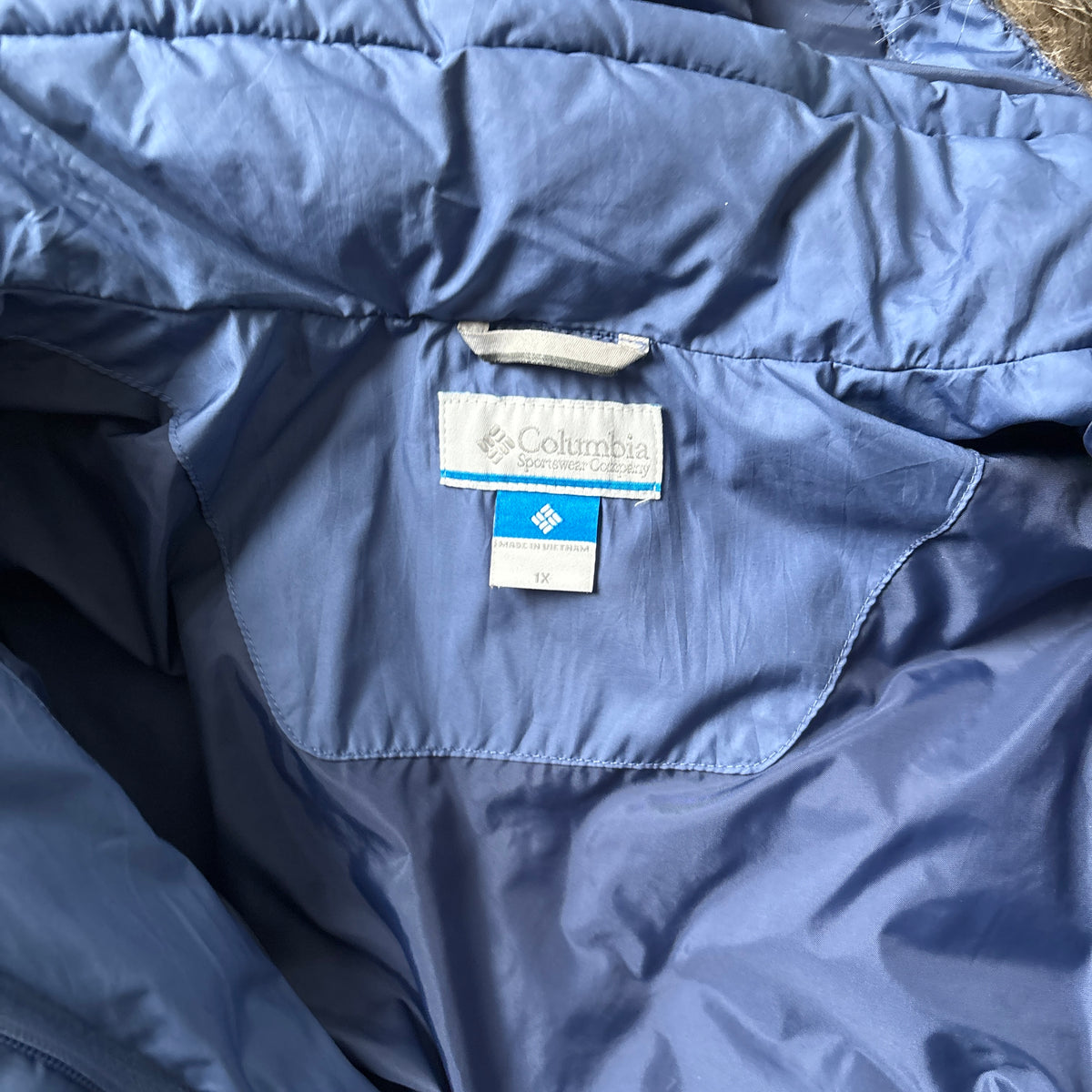 Jaqueta Puffer Columbia 1X feminino