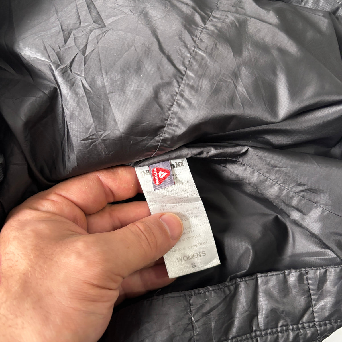 Jaqueta Puffer Patagonia P feminino