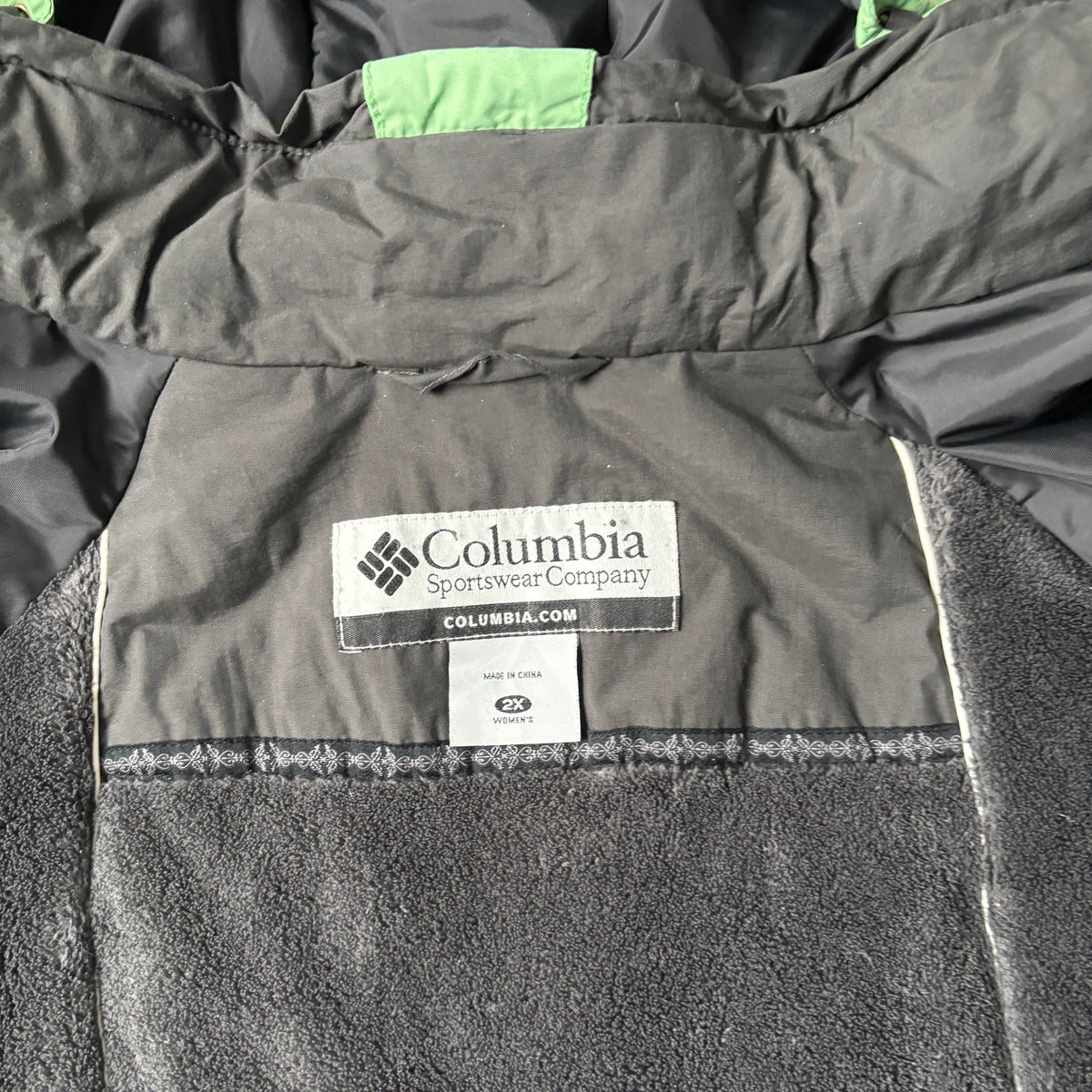 Jaqueta Columbia Impermeável GG feminino
